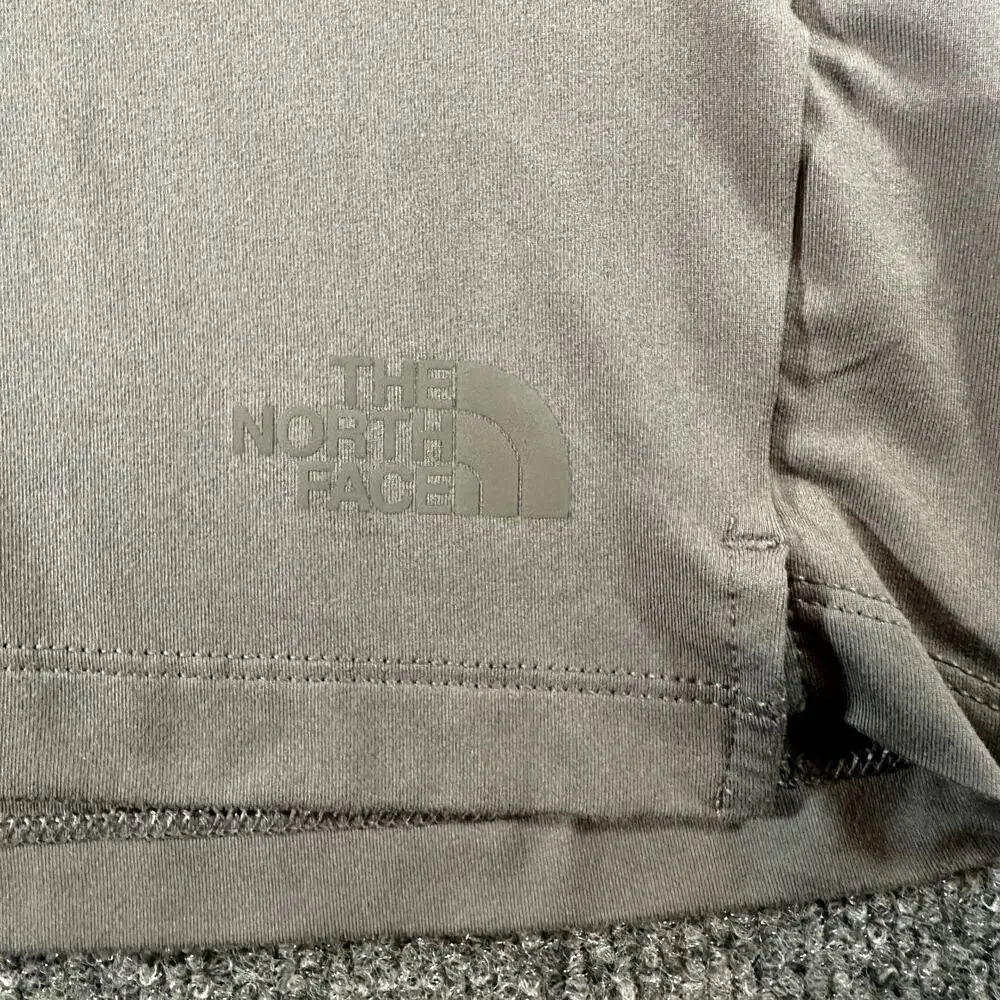 The North Face Polo Shirt Gray Stretch Performance Golf Men's Large